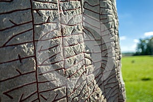 Written in stone by Vikings photo